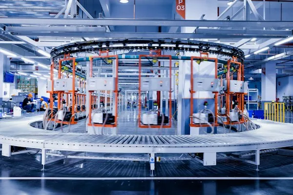 Automated Industrial Conveyor System